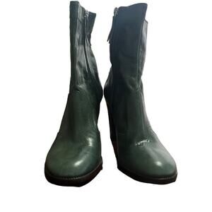 MARC JACOBS THE ANKLE‎ GREEN BOOTS SIZE 40